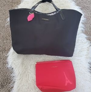 💥BUNDLE 💥2 LANCOME SHOULDER AND COSMETIC BAGS